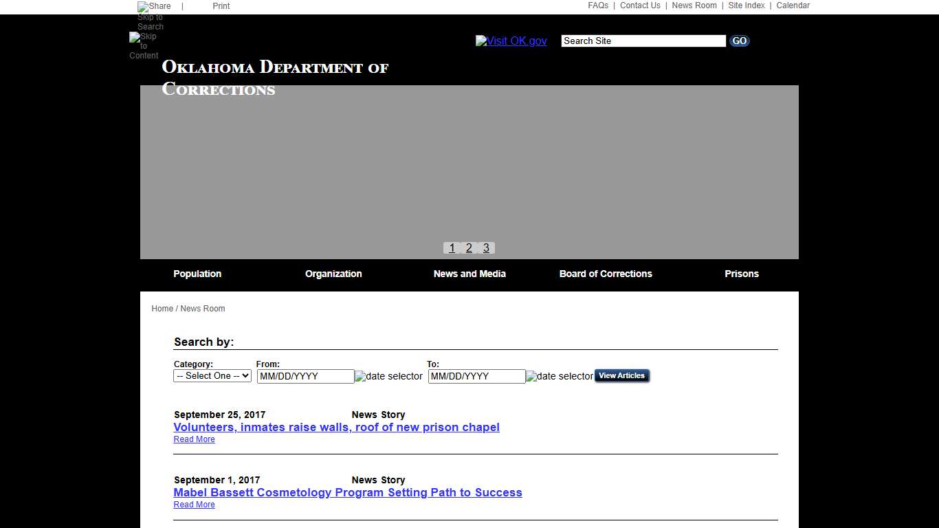 Oklahoma Department of Corrections